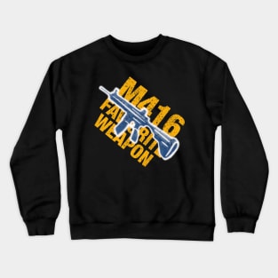 M416 Favorite weapon Crewneck Sweatshirt